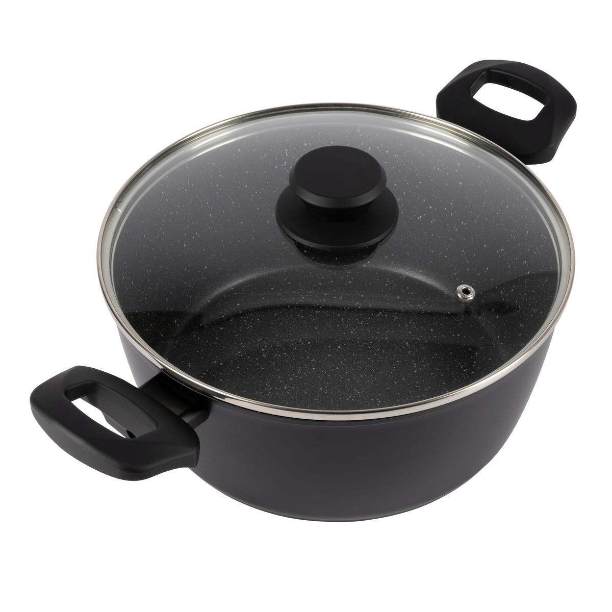 SAN IGNACIO Kochgeschirrset Tormes schwarz Aluminium Tormes - schwarz - SAN IGNACIO