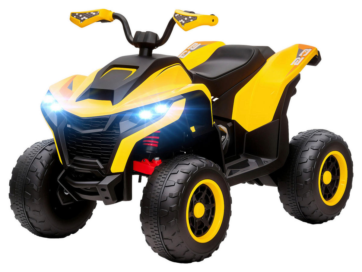 AIYAPLAY Kinder Elektro-Quad gelb B/H/L: ca. 69x75x101 cm Kinder_Elektro-Quad - gelb (101,00/69,00/75,00cm) - AIYAPLAY