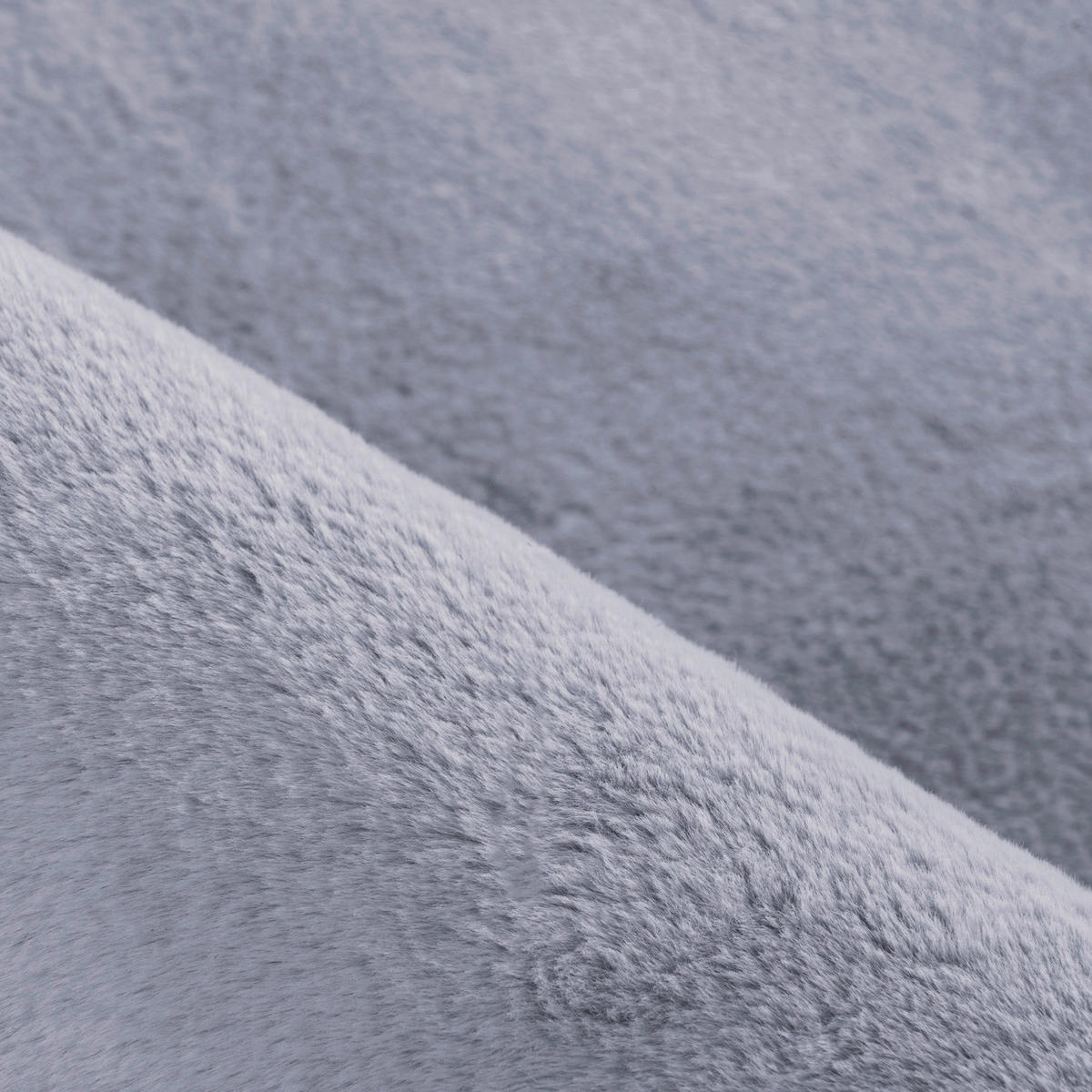 Ayyildiz Teppich POUFFY grau B/L: ca. 200x200 cm POUFFY - grau (200,00/200,00cm) - Ayyildiz