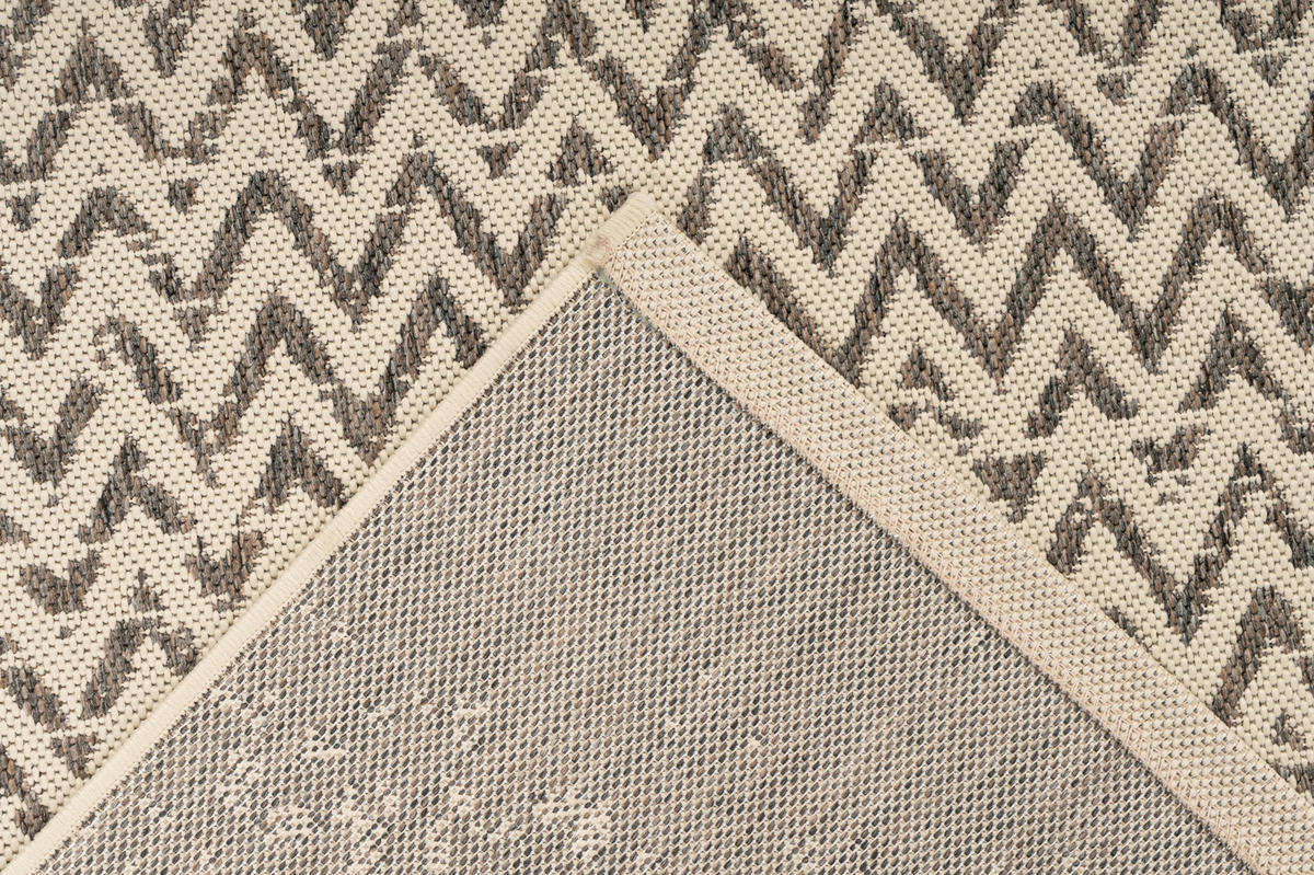 360Living Teppich Splash creme B/L: ca. 80x150 cm Splash - braun/creme (80,00/150,00cm) - 360Living