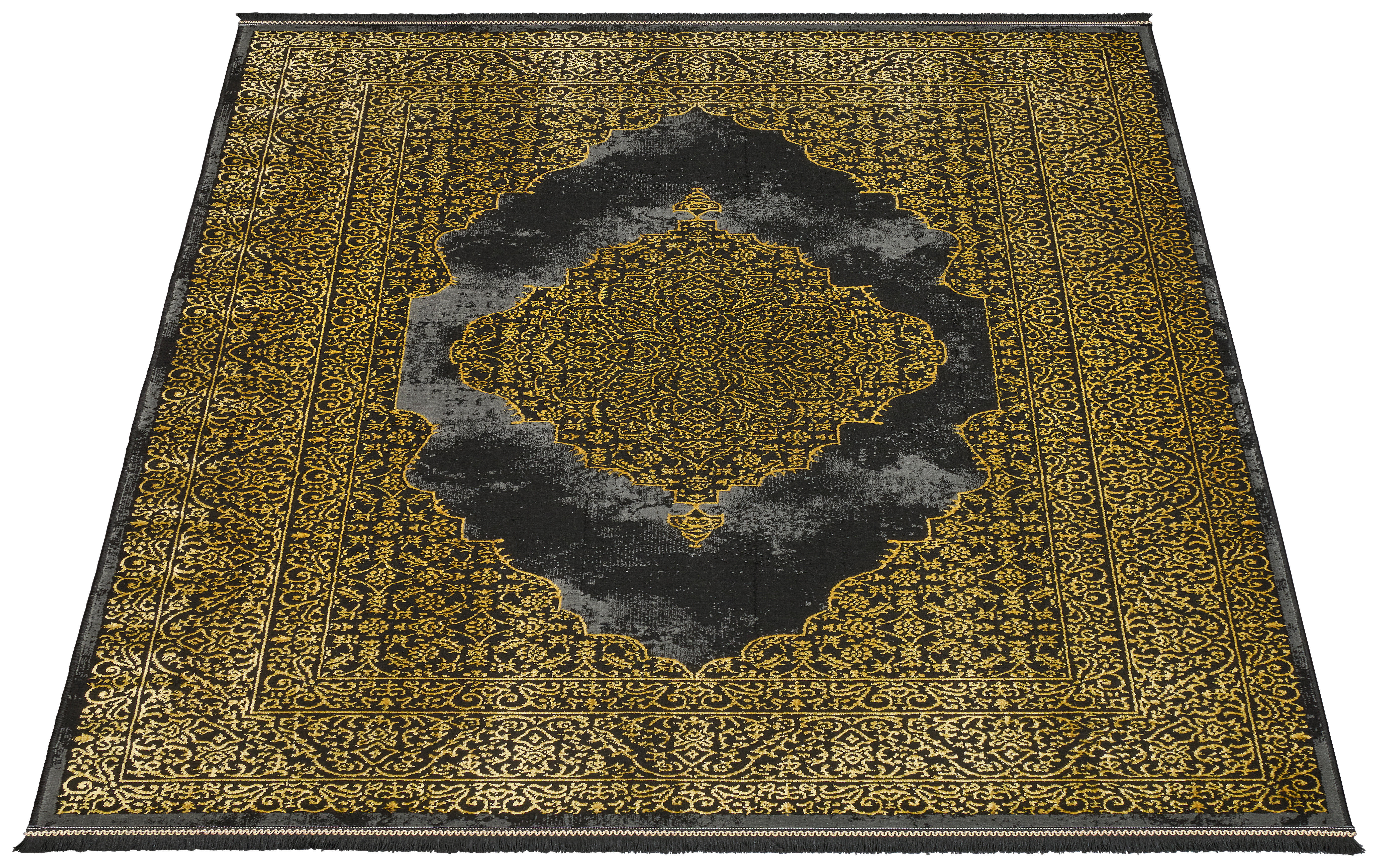 Webteppich Salsa gold B/L: ca. 80x150 cm Salsa - gold (80,00/150,00cm)