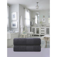 Duschtuch 2er-Pack Duschtuch_70x140cm_2erPack - anthrazit (70,00/140,00cm) - Good Morning