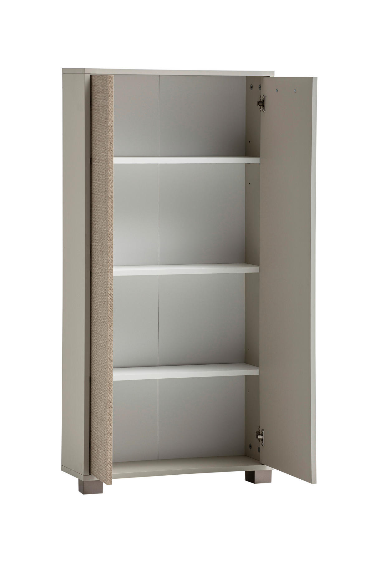 Highboard Endo creme Eiche Nachbildung B/H/T: ca. 59,8x124x19,5 cm Endo - Eiche/creme (59,80/124,00/19,50cm) - Möbelpartner