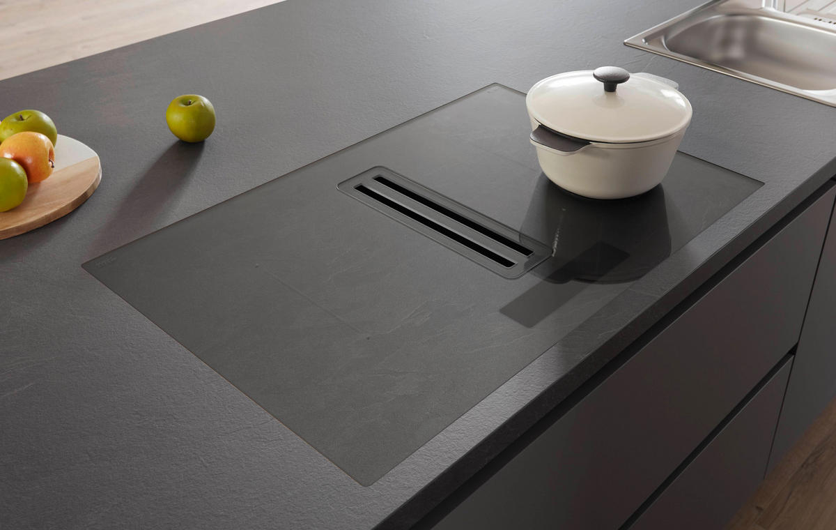 nobilia Doppelblock Senso Schiefergrau Lack Premium Matt B/H/T/L: ca. 310x216x60x248,2 cm Senso - Schiefergrau (248,20/310,00/216,00cm) - nobilia
