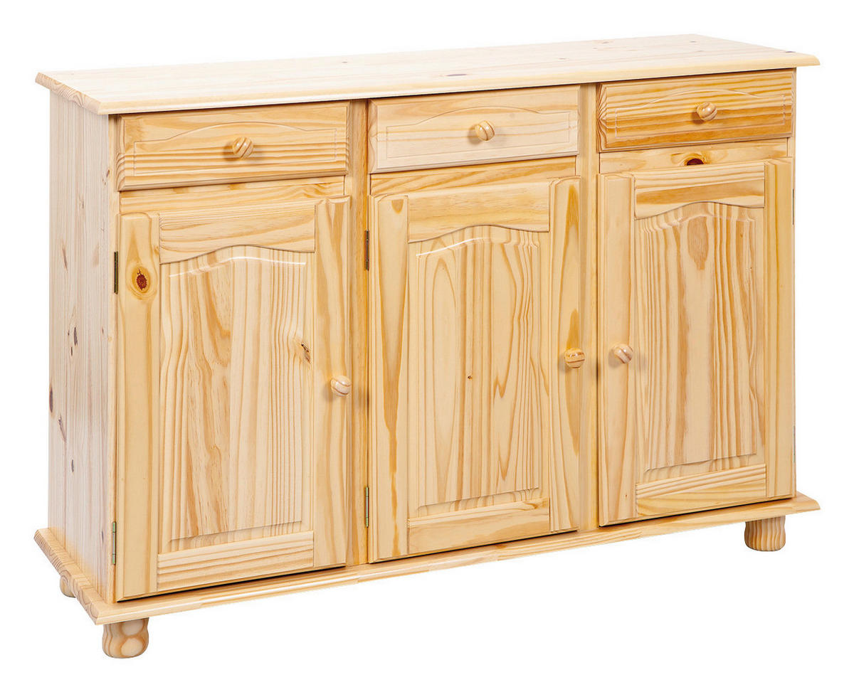 Kommode Abaco natur B/H/T: ca. 130x87x43 cm Abaco - natur (130,00/87,00/43,00cm) - Inter Link