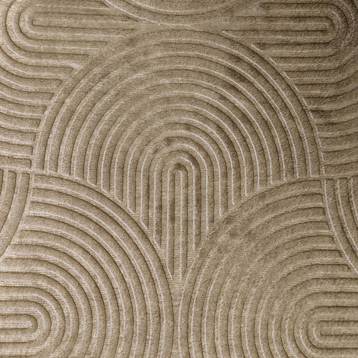 Wohndecke Wohndecke_XXL_Bogen braun - braun (180,00/210,00cm)