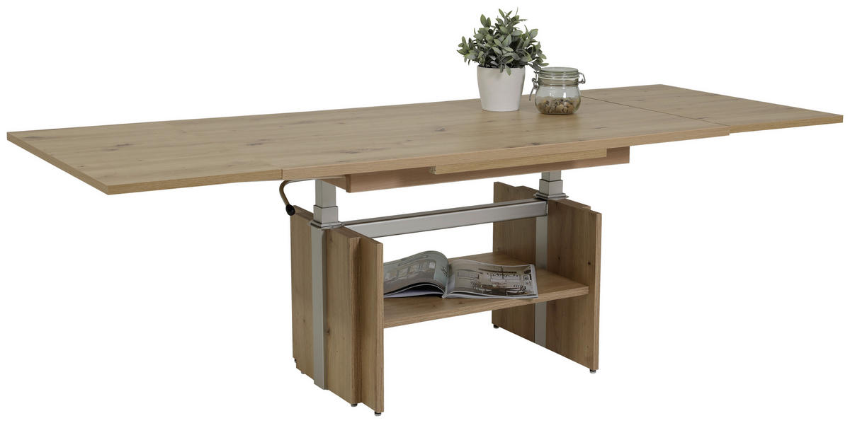 Couchtisch JEROME Eiche Artisan Nachbildung B/H/T: ca. 110x53x68 cm JEROME - Eiche (110,00/53,00/68,00cm) - Hela