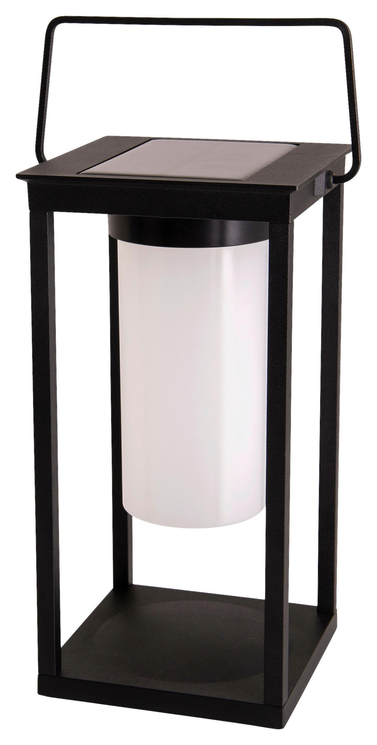 LED-Sockelleuchte 3180922 schwarz Aluminium Kunststoff B/H/L: ca. 14,5x28x14,5 cm LED Camping-/Sockelleuchte h: 28cm - schwarz (14,50/14,50/28,00cm) - Näve Leuchten