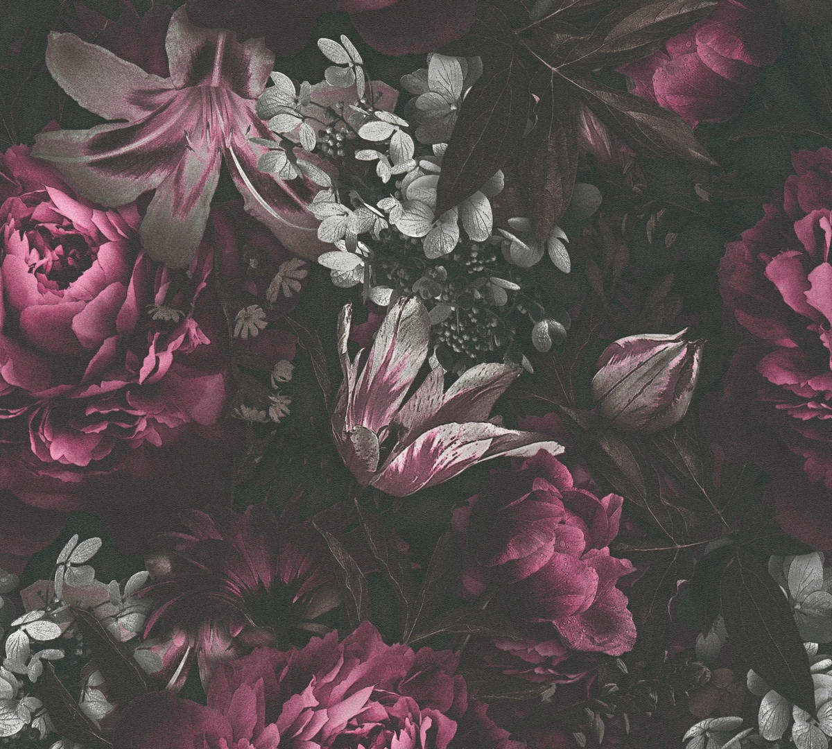 A.S.Creation Vliestapete Floral Floral lila B/H: ca. 0,53x10,05 cm Floral - lila (0,53/10,05cm) - A.S.Creation