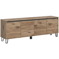 TV-Lowboard Balton Oak Eiche Viking Nachbildung B/H/T: ca. 184x67x40 cm Balton - Oak (184,00/67,00/40,00cm)