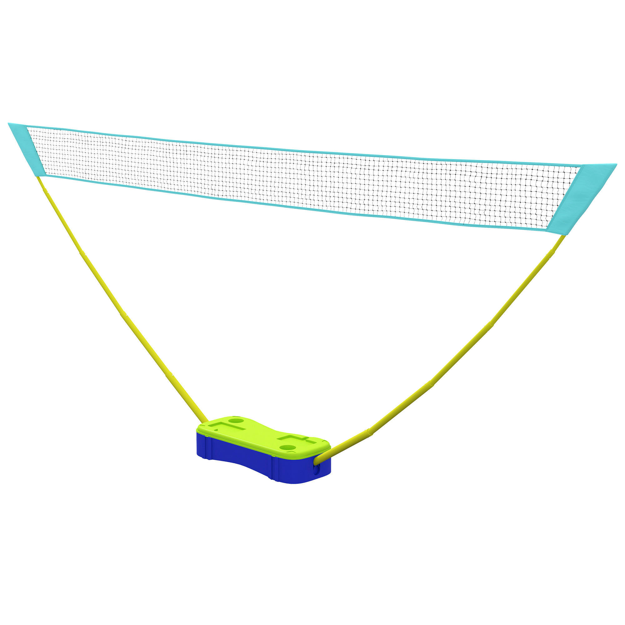 SPORTNOW Badminton-Set grün Kunststoff B/H/L: ca. 22,4x155x400 cm Badminton-Set - blau/grün (400,00/22,40/155,00cm) - SPORTNOW