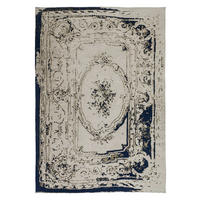Kayoom Kurzflorteppich Ballerina 740 grau B/L: ca. 160x230 cm Ballerina 740 - blau/grau (160,00/230,00cm) - Kayoom