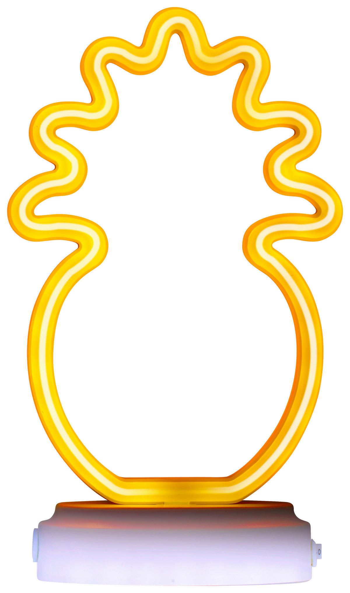Grundig Neon-Leuchte B/H/L: ca. 13,5x5,6x23,3 cm Neon-Leuchte_Ananas - (23,30/13,50/5,60cm) - Grundig