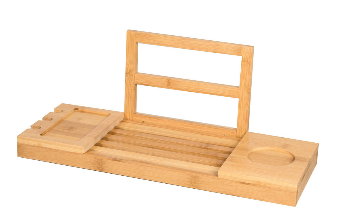 Badewannenablage natur Bambus B/L: ca. 92x18 cm Badewannenablage - natur (92,00/18,00cm)