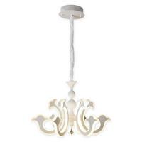 Näve Leuchten LED-Pendelleuchte weiß Kunststoff Metall B/H/T/D: ca. 66x120x66x66 cm LUDWIG - weiß (66,00/120,00/66,00cm) - Näve Leuchten