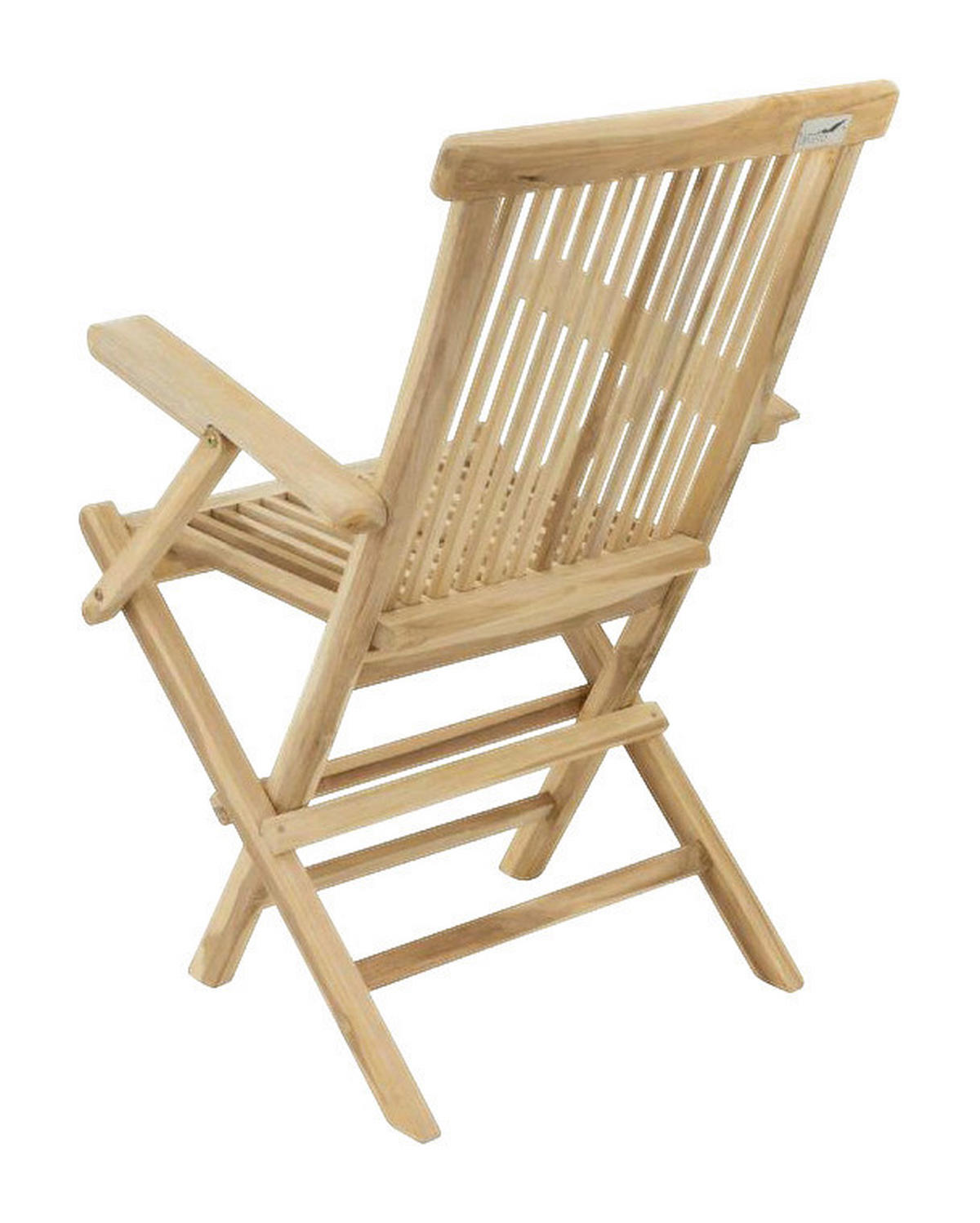 VCM Gartenstuhl braun Holz B/H/T: ca. 57x89x62 cm Gartenstuhl - braun (57,00/89,00/62,00cm) - VCM