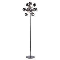 Näve Leuchten Stehleuchte 2027942 Chrom Glas Metall B/H/T: ca. 50x169x50 cm 6 Brennstellen Explosion - Chrom (50,00/169,00/50,00cm) - Näve Leuchten