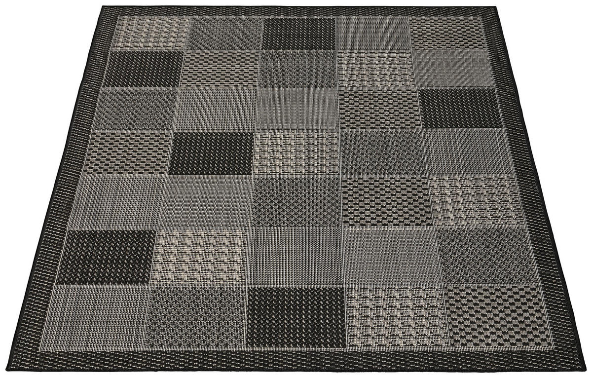 In-/Outdoor-Teppich Ventura anthrazit B/L: ca. 120x160 cm Ventura - anthrazit (120,00/160,00cm)