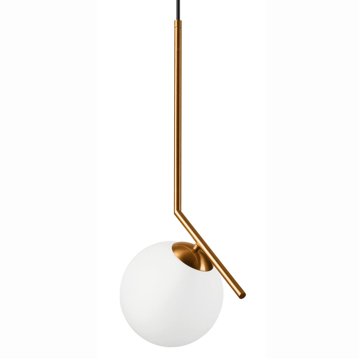Lamkur Pendelleuchte AMBER 47485 messing Metall Glas H/L: ca. 130x30 cm G9 1 Brennstellen Amber - messing (30,00cm) - Lamkur