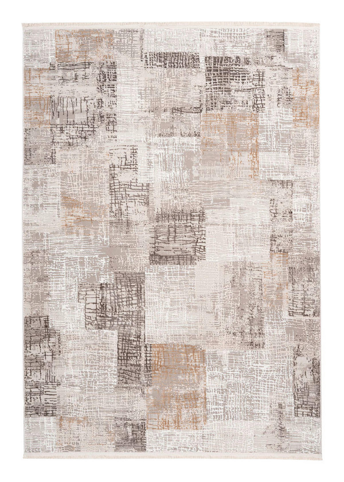 360Living Teppich Akropolis grau B/L: ca. 80x150 cm Akropolis - silber/grau (80,00/150,00cm) - 360Living