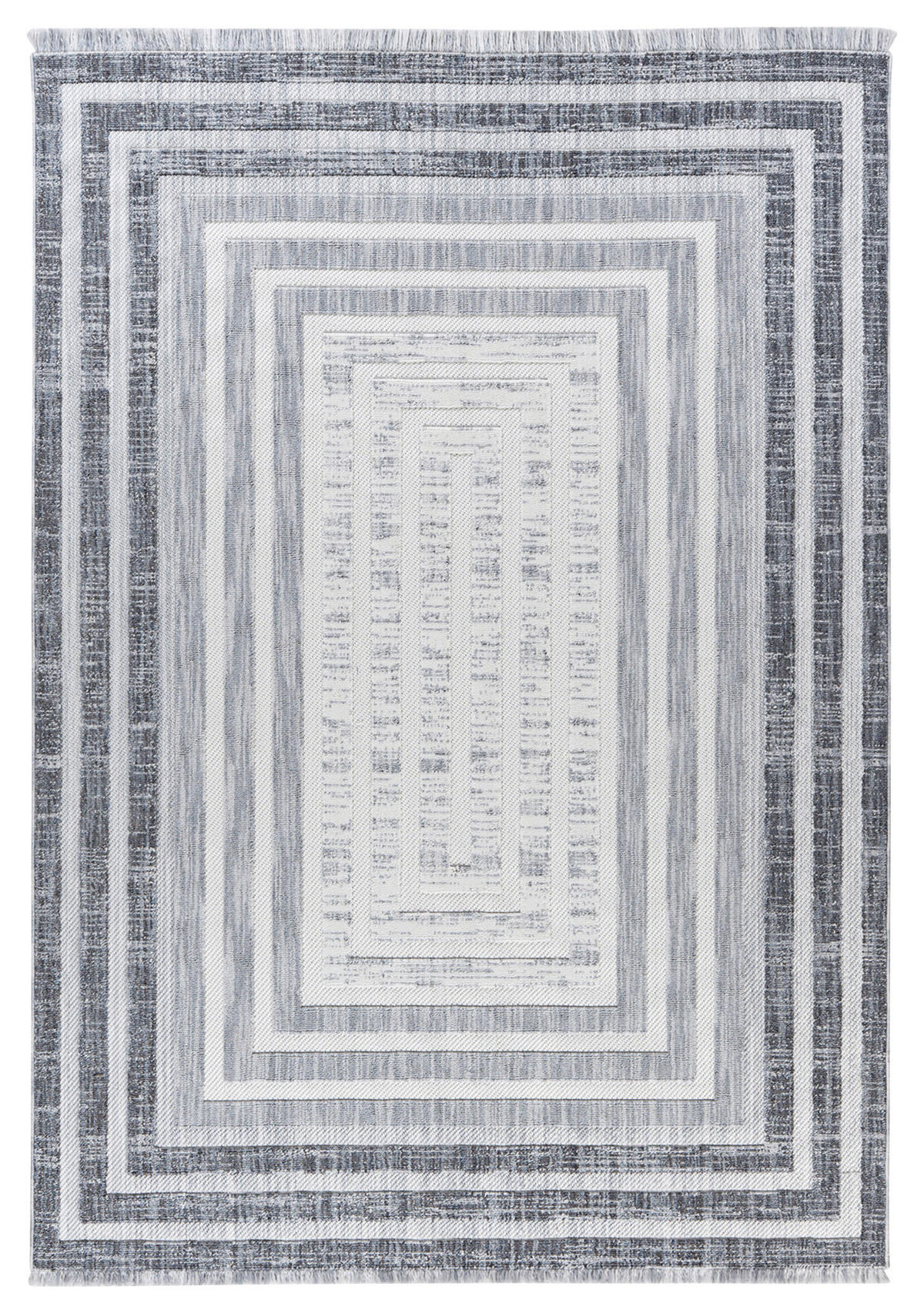 360Living Teppich Sarai grau B/L: ca. 80x150 cm Sarai - grau (80,00/150,00cm) - 360Living