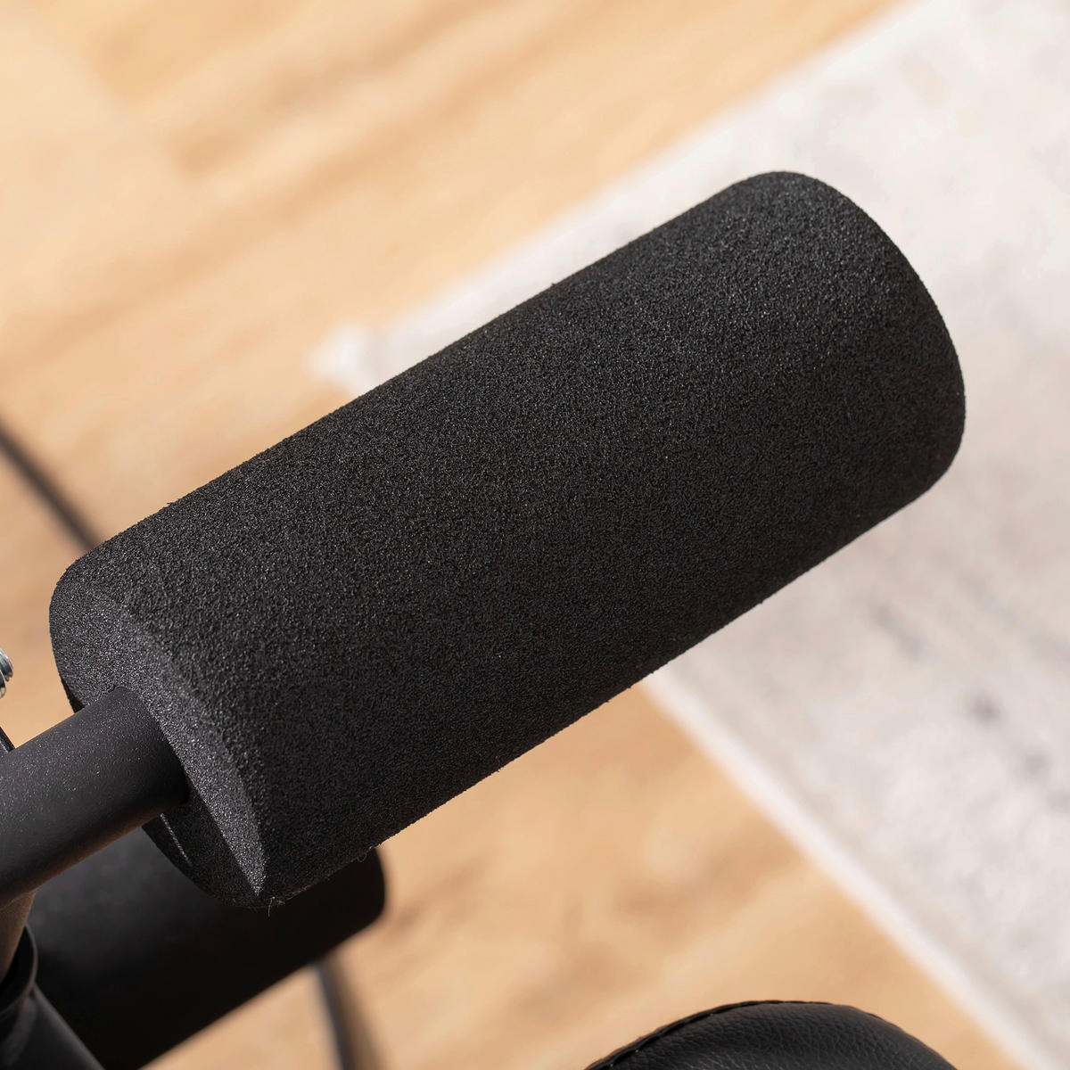 HOMCOM Hantelbank schwarz Metall B/H/L: ca. 49x127x145 cm Hantelbank - schwarz (145,00/49,00/127,00cm) - HOMCOM