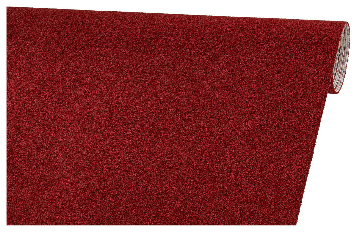 Teppichboden Memphis rot B: ca. 400 cm pro m² Memphis - rot (400,00cm)