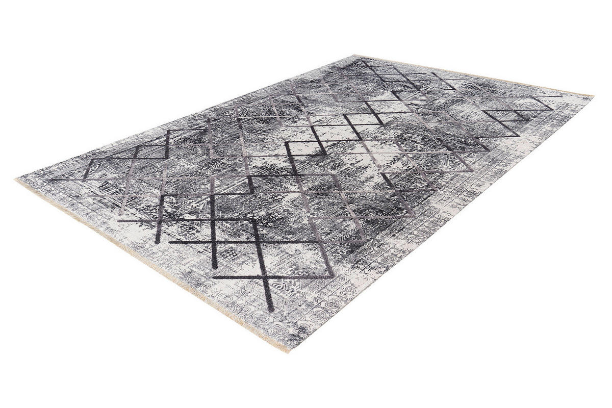 Obsession Teppich My Valencia grau B/L: ca. 150x230 cm My Valencia - grau (150,00/230,00cm) - Obsession