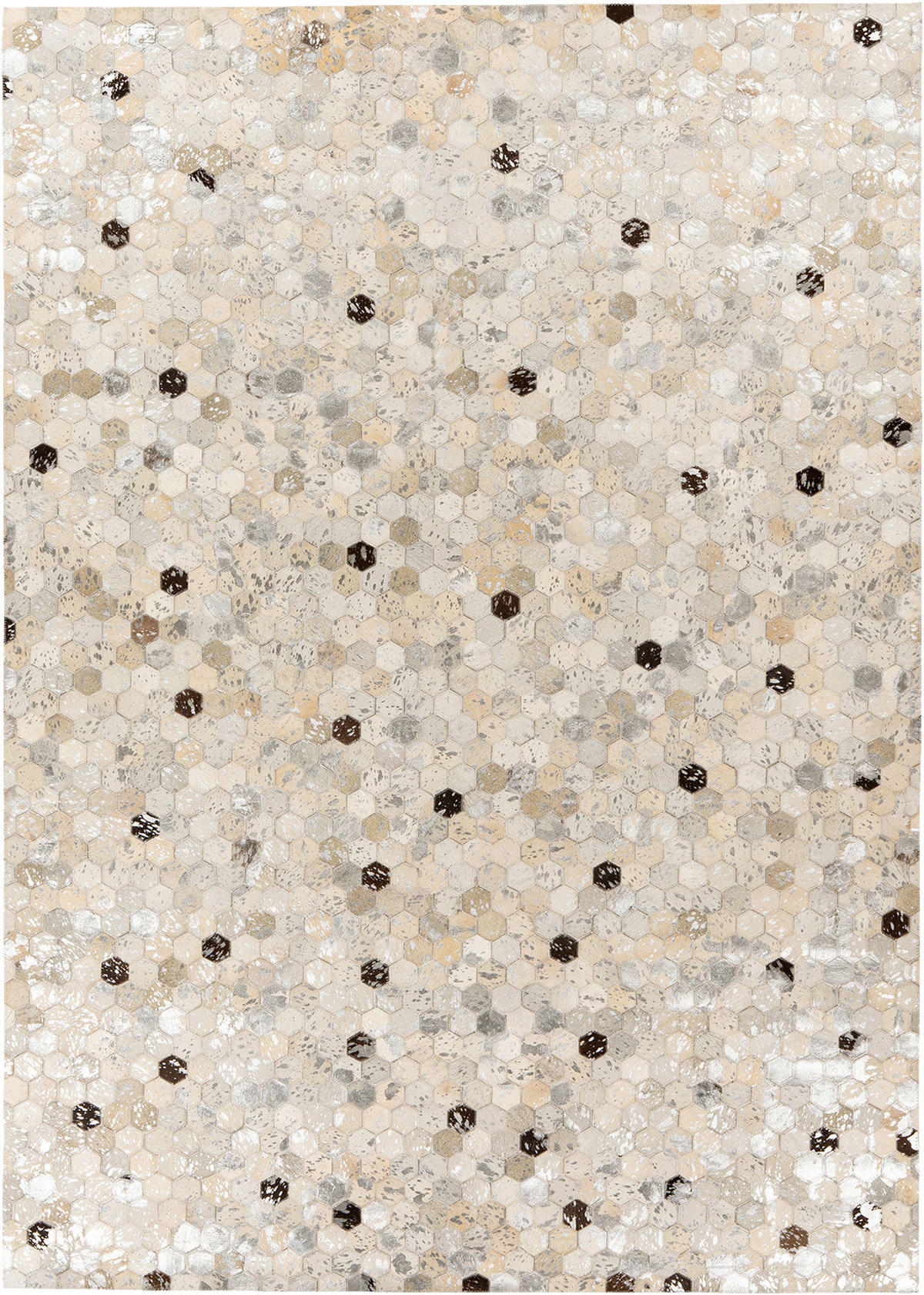 Padiro Flachflorteppich Lavin 1025 silber B/H/L: ca. 120x0,8x170 cm Lavin 1025 - silber/grau (170,00/120,00/0,80cm) - Padiro