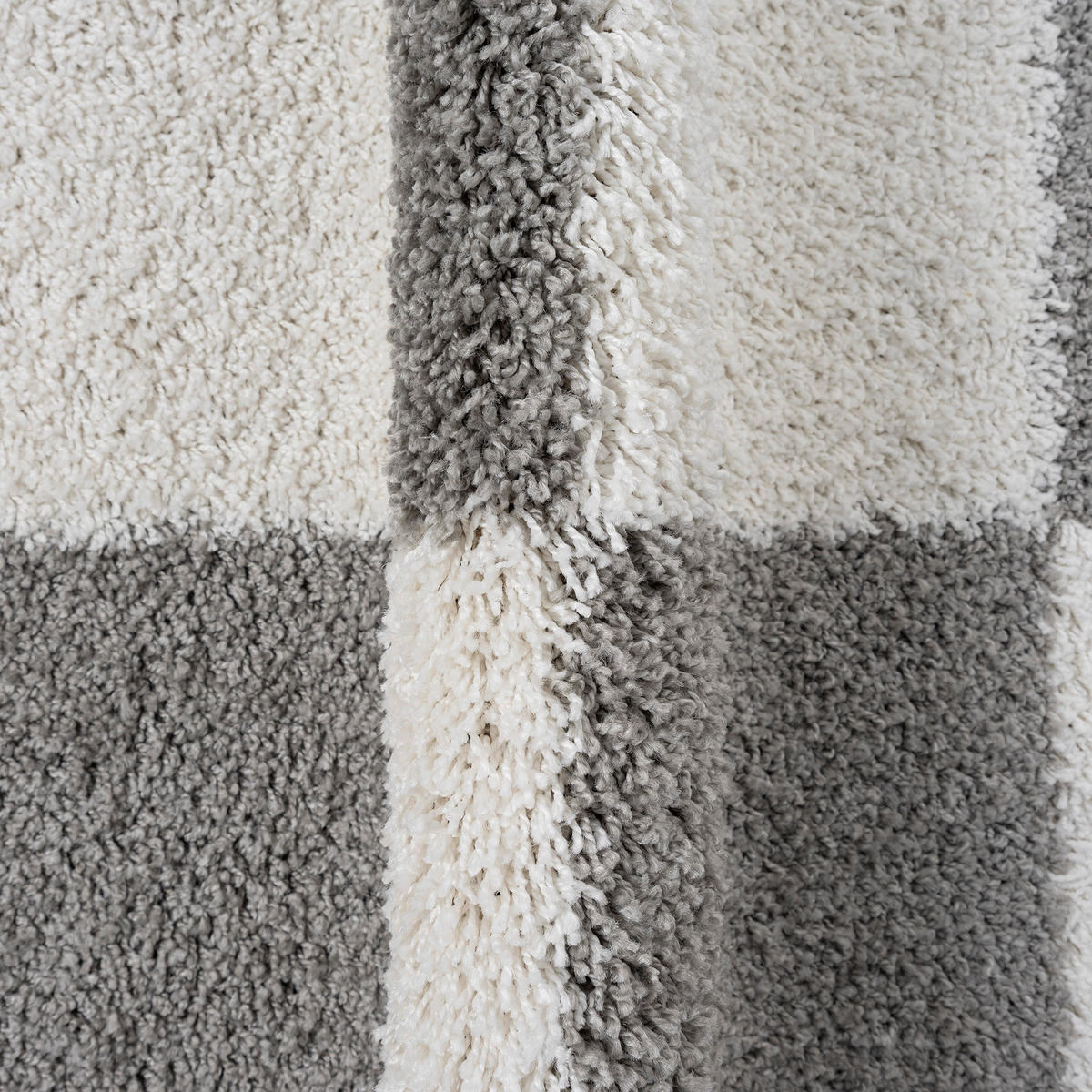 Sanat Hochflorteppich MILANO hellgrau B/L: ca. 160x230 cm MILANO - hellgrau (160,00/230,00cm) - Sanat