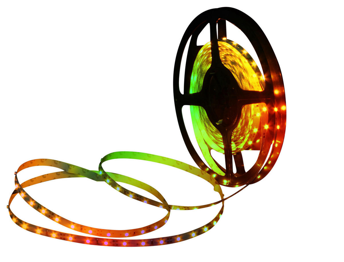 Näve Leuchten LED-Streifen bunt Kunststoff B/H/T: ca. 500x0,3x1 cm LED-Streifen - bunt (500,00/0,30/1,00cm) - Näve Leuchten