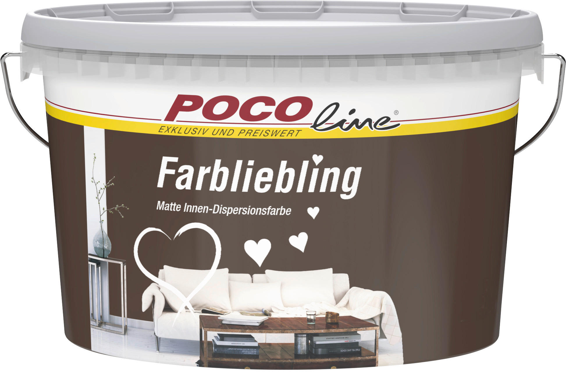 POCOline Raumfarbe Farbliebling Borneo ca. 2,5 l Farbliebling - Borneo (2,50l) - POCOline