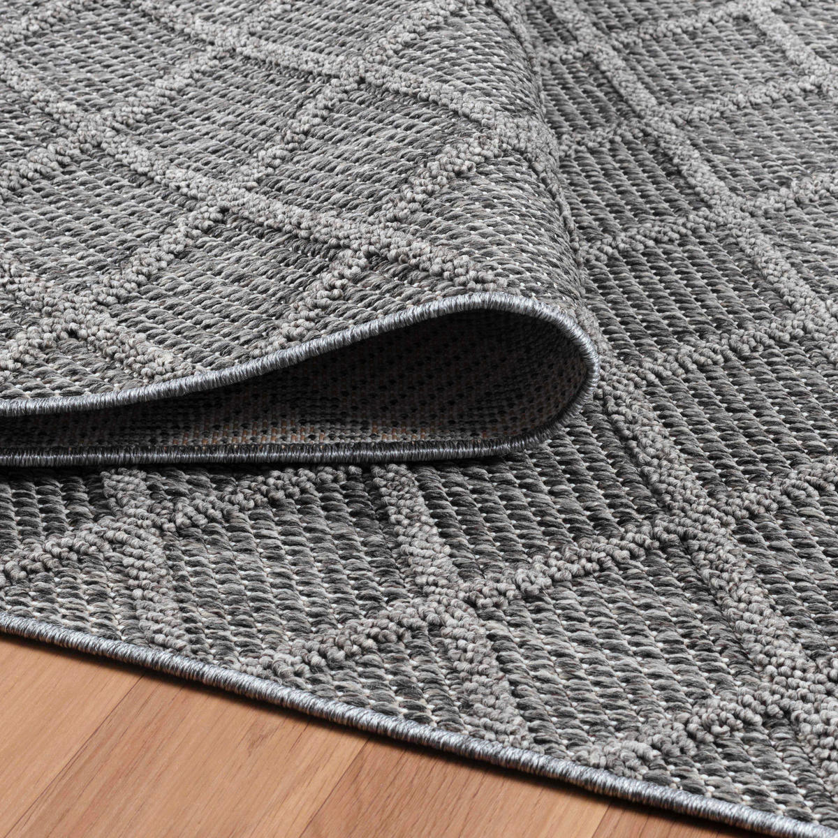 Ayyildiz Teppich PATARA grau B/L: ca. 80x150 cm PATARA - grau (80,00/150,00cm) - Ayyildiz