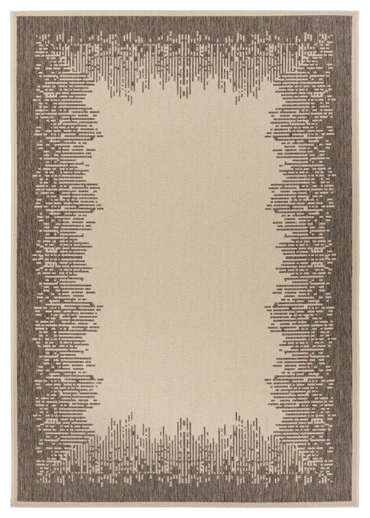 360Living Teppich Splash braun B/L: ca. 80x150 cm Splash - braun/creme (80,00/150,00cm) - 360Living