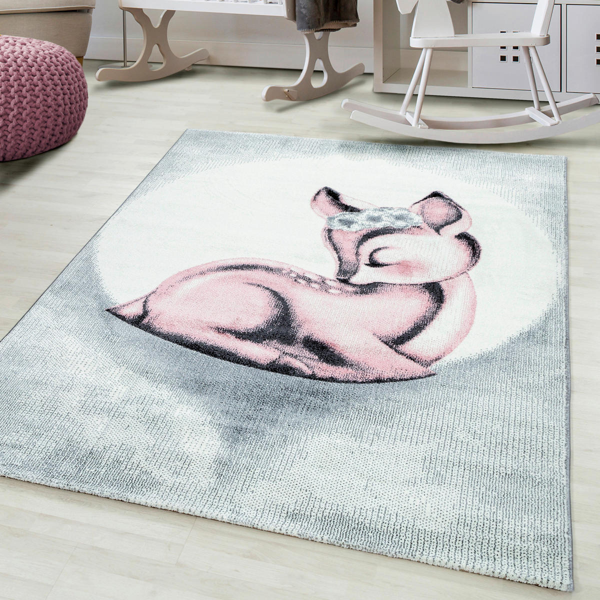 Ayyildiz Teppich BAMBI pink B/L: ca. 160x230 cm BAMBI - pink (160,00/230,00cm) - Ayyildiz