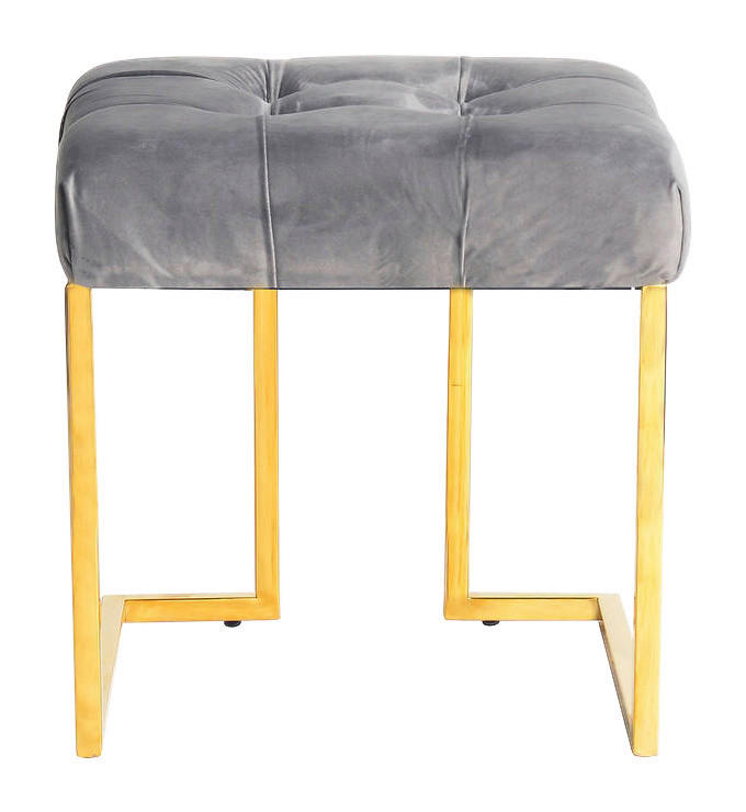 360 Living Hocker Rare 101 grau B/H/T: ca. 48x48x48 cm Rare 101 - grau (48,00/48,00/48,00cm) - 360 Living
