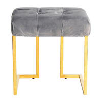 360 Living Hocker Rare 101 grau B/H/T: ca. 48x48x48 cm Rare 101 - grau (48,00/48,00/48,00cm) - 360 Living