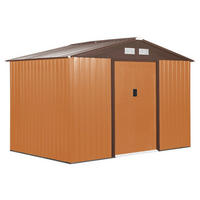 Outsunny Gartenhaus gelb B/H/L: ca. 60x59x84 cm Gartenhaus - gelb (84,00/60,00/59,00cm) - Outsunny