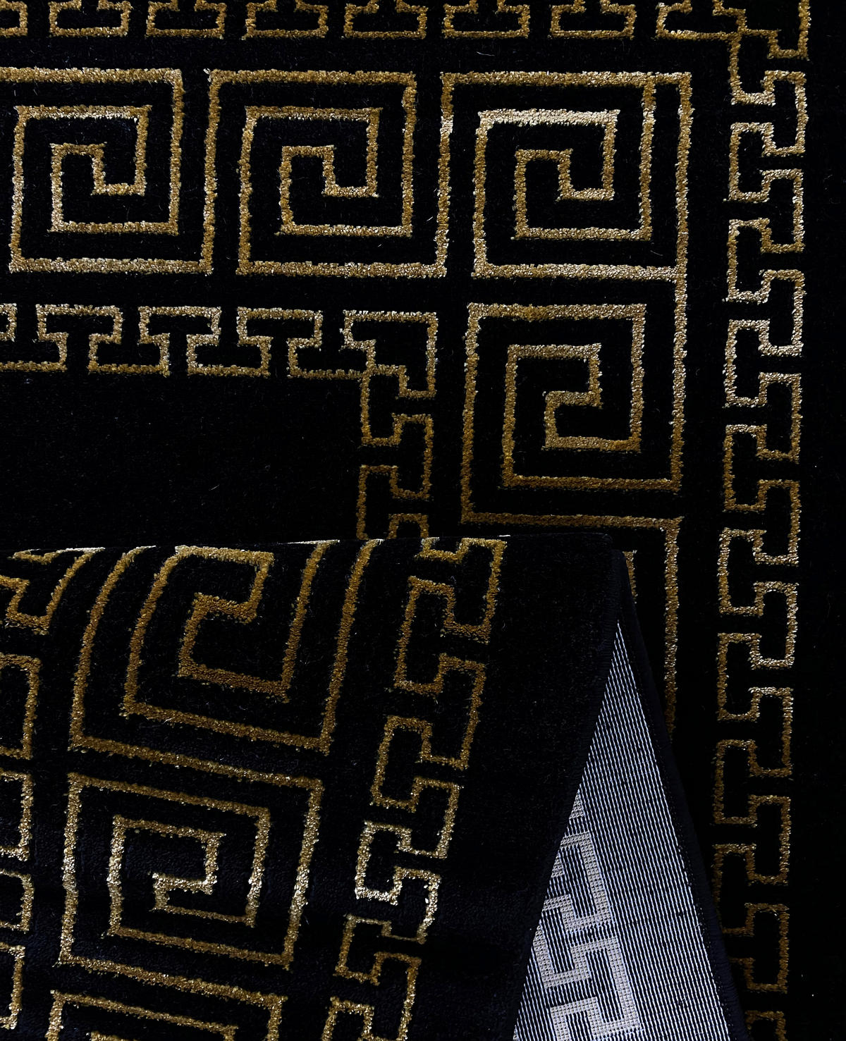 Merinos Teppich Craft Deluxe gold B/L: ca. 80x150 cm Craft Deluxe - gold (80,00/150,00cm) - Merinos