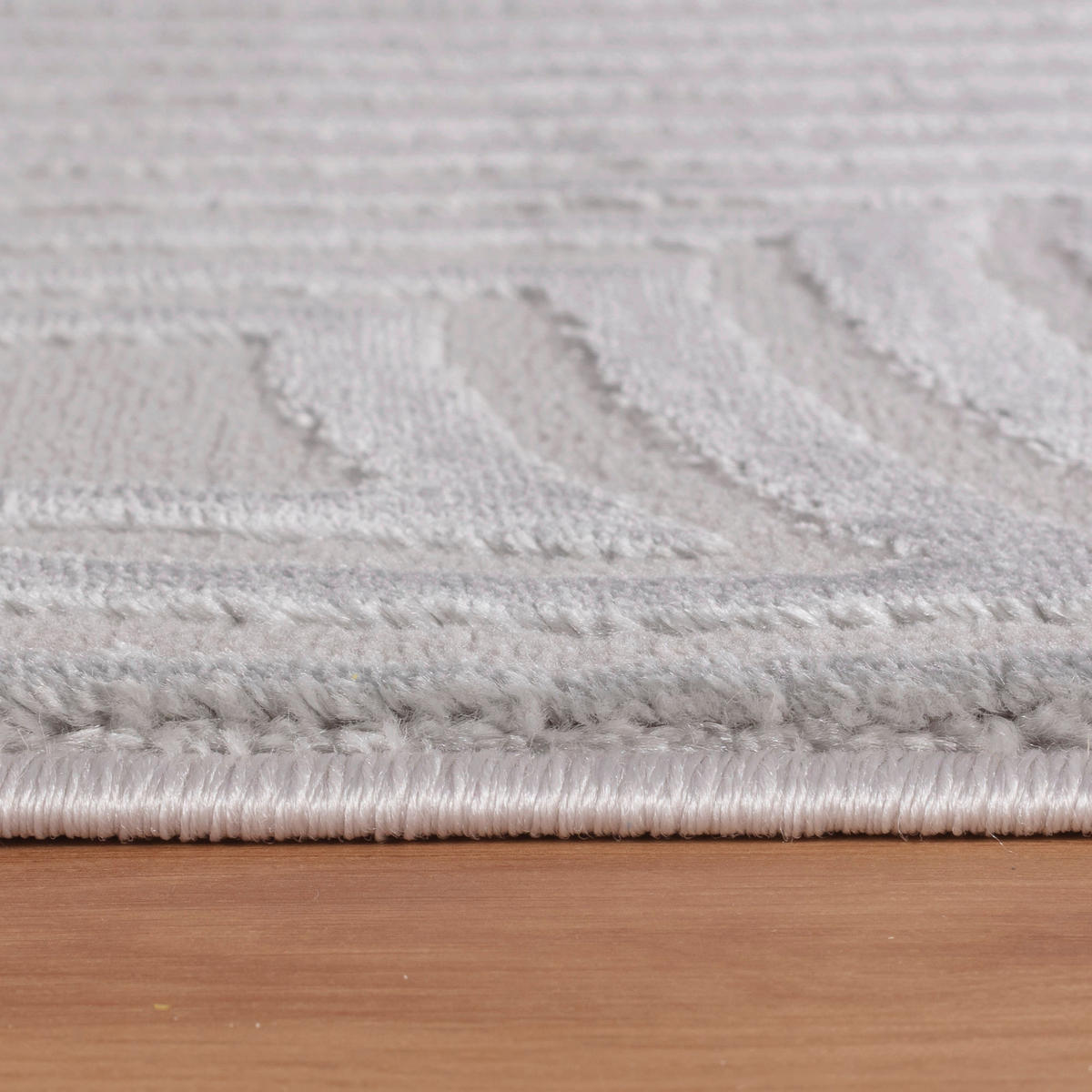 Ayyildiz Teppich SAHARA silber B/L: ca. 120x170 cm SAHARA - silber (120,00/170,00cm) - Ayyildiz