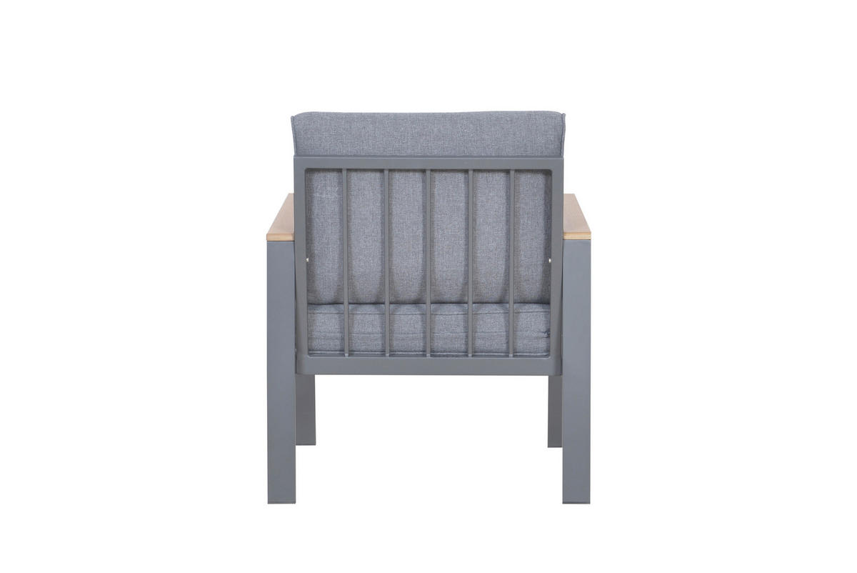 Loungeset grau Alu Loungeset_Rhodos_5tlg. - grau