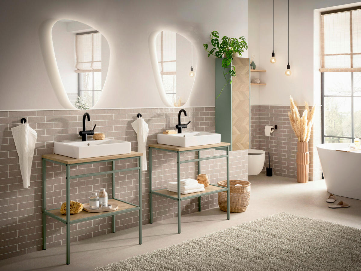 Highboard Lorna Pistazie B/H/T: ca. 30,2x106,1x23,4 cm Lorna - Pistazie (30,20/106,10/23,40cm) - Schildmeyer