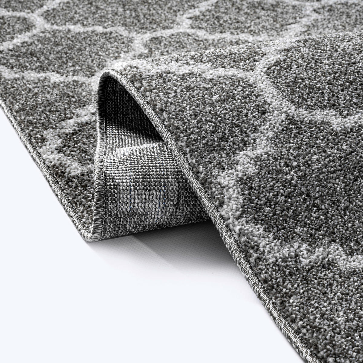 Sanat Teppich anthrazit B/L: ca. 340x240 cm Teppich_Boho_8202_240x340 - anthrazit (340,00/240,00cm) - Sanat