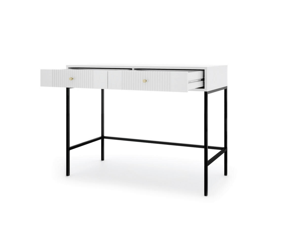 Schminktisch ISEO weiß B/H/T: ca. 104,3x79x60 cm ISEO - weiß (104,30/79,00/60,00cm) - WIPMEB