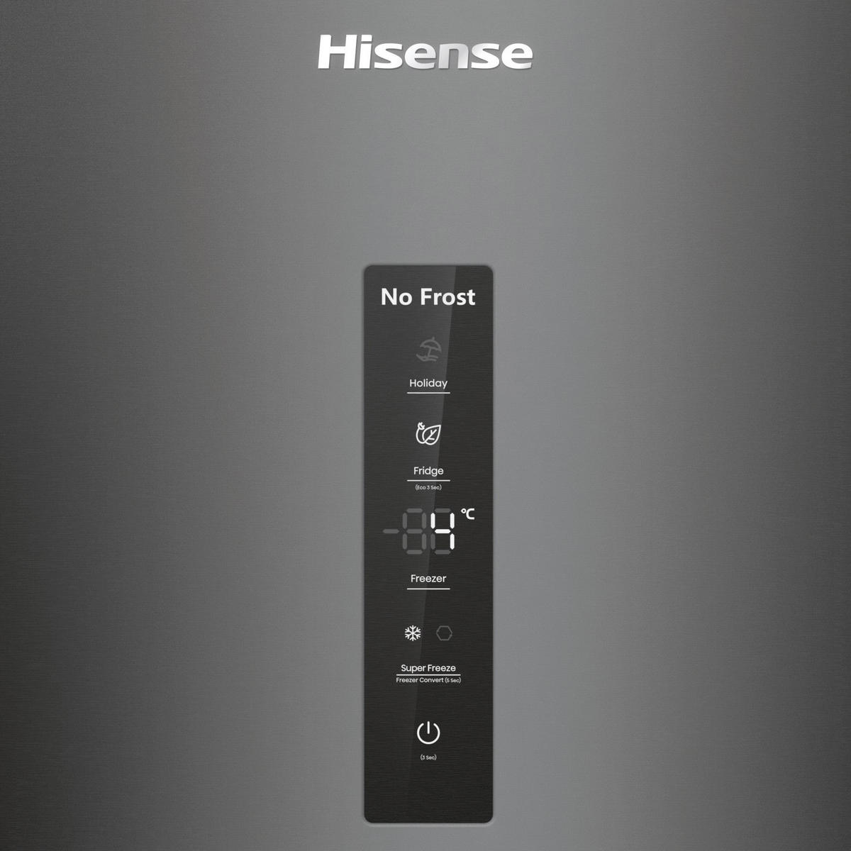Hisense Kühl-/Gefrierkombination RM469N4AFD1 schwarz Kühl-Gefrierkombi RM469N4AFD1 - schwarz - Hisense