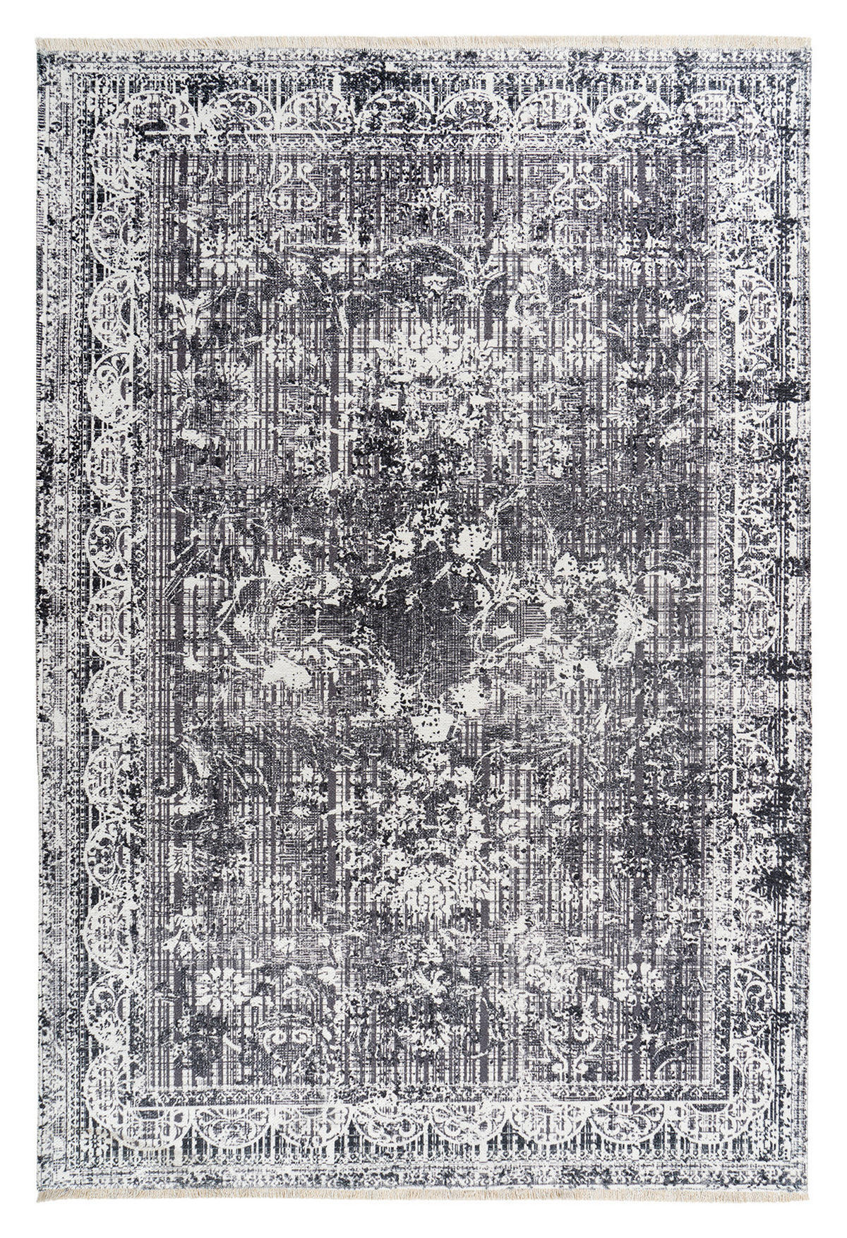 Obsession Teppich My Valencia grau B/L: ca. 115x170 cm My Valencia - grau (115,00/170,00cm) - Obsession