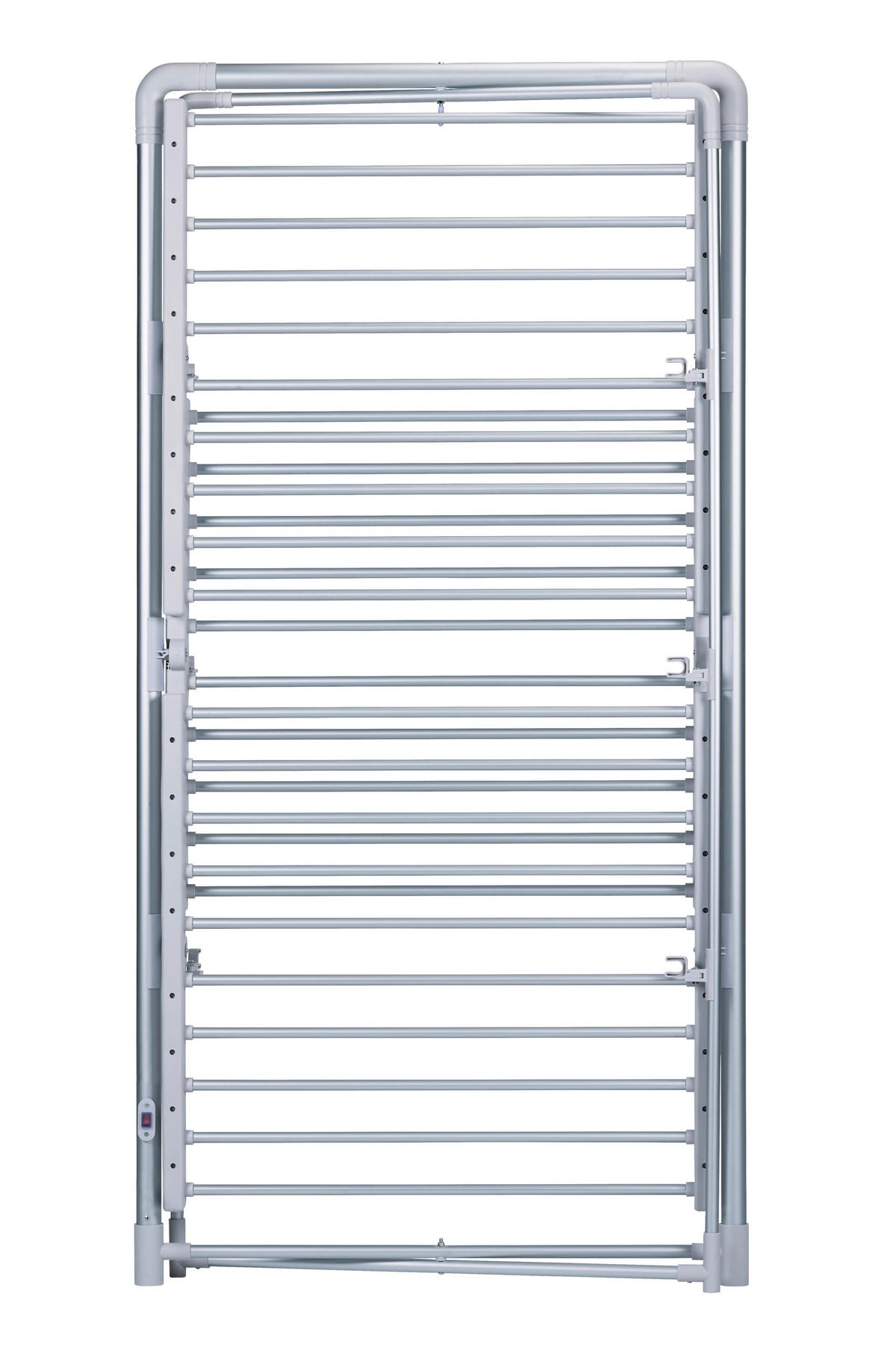 Dirt Devil Elektrischer Wäscheständer silber Aluminium B/H/L: ca. 68x144x73 cm Elektrischer_Wäscheständer - silber (73,00/68,00/144,00cm) - Dirt Devil