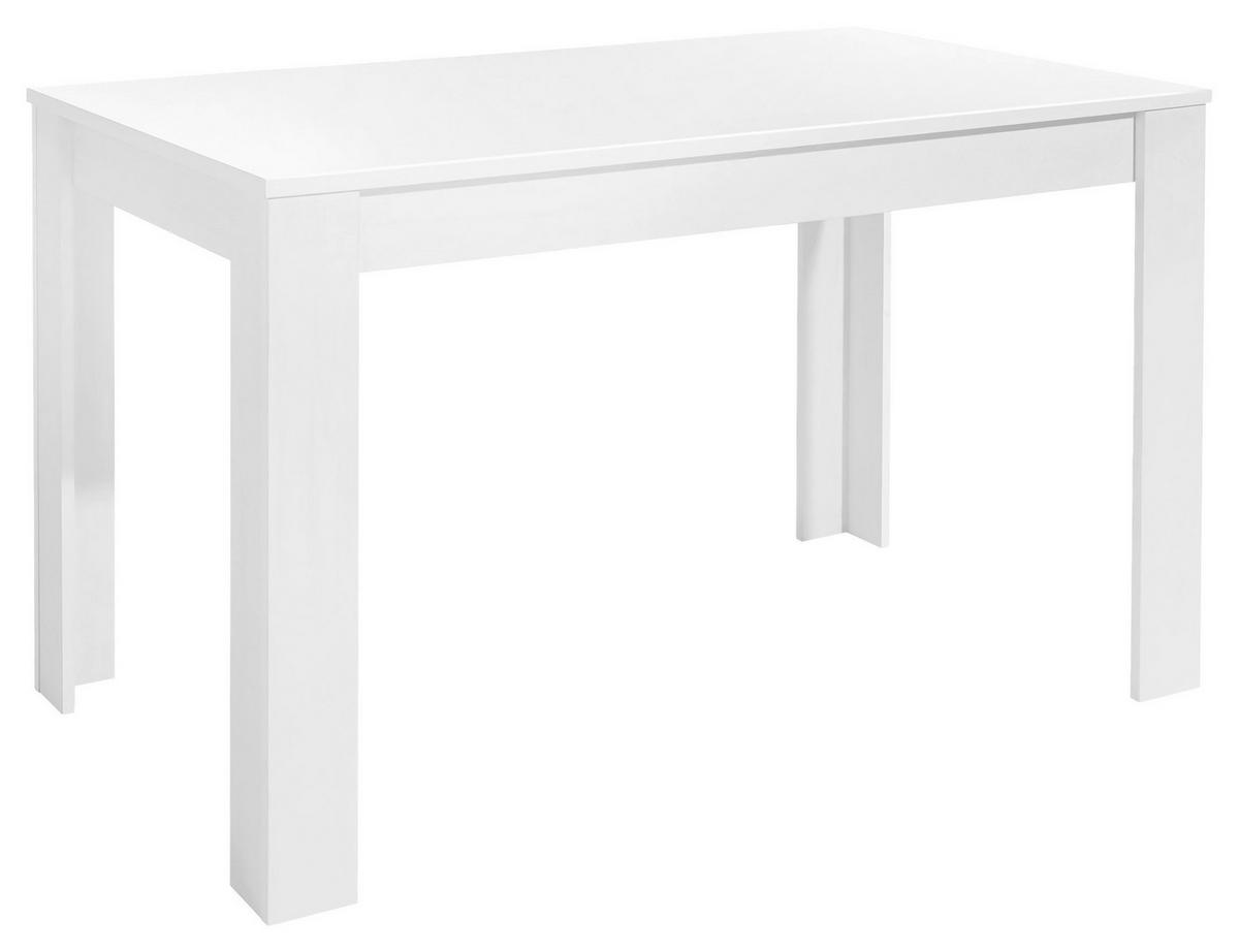 Tisch NEPAL weiß B/H/T: ca. 140x75x80 cm NEPAL - weiß (140,00/75,00/80,00cm) - byLIVING