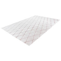 360Living Teppich Vivica weiß B/L: ca. 160x230 cm Vivica - weiß/rosé (160,00/230,00cm) - 360Living