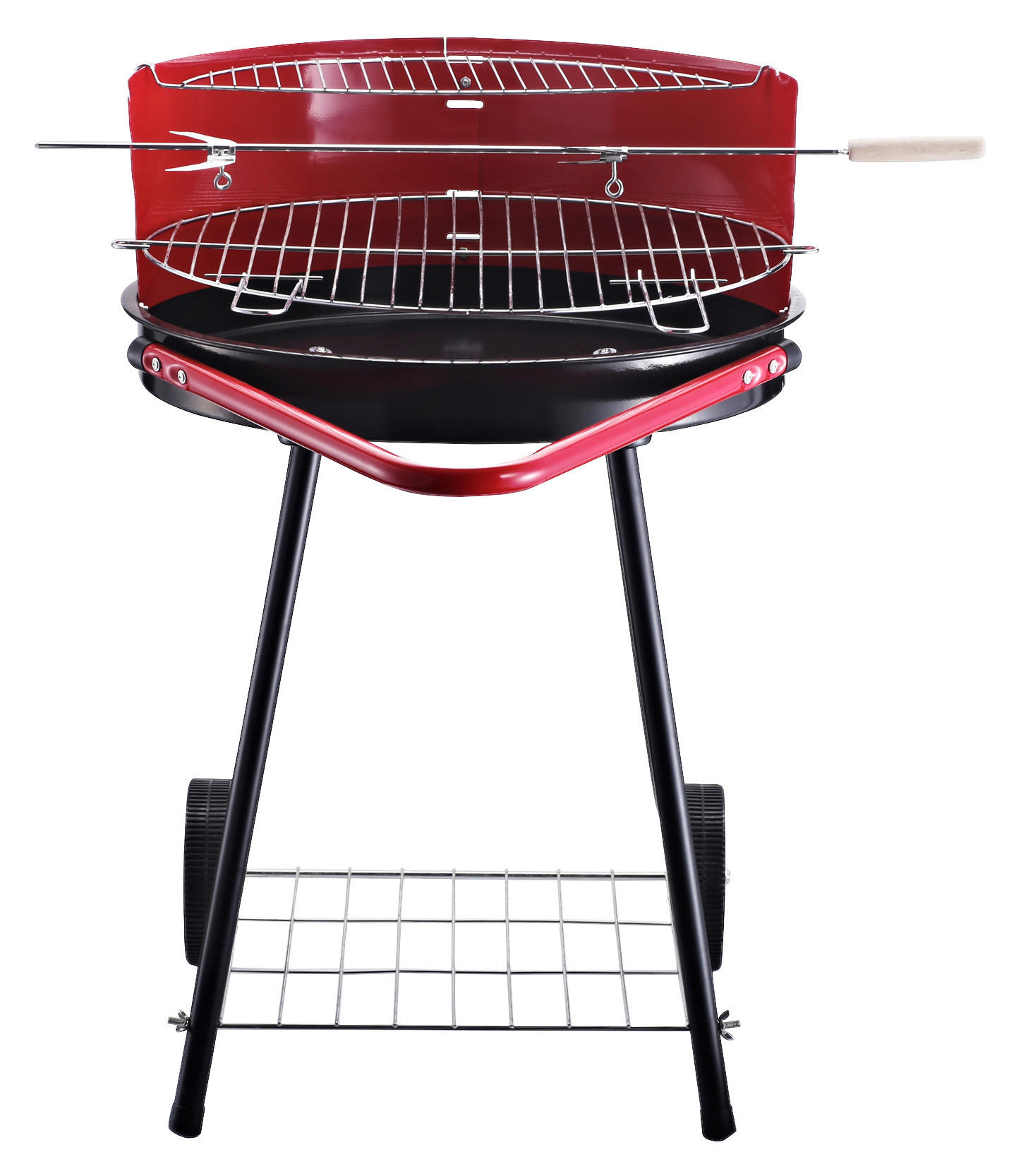 Outsunny Holzkohlegrill Metall B/H/L: ca...